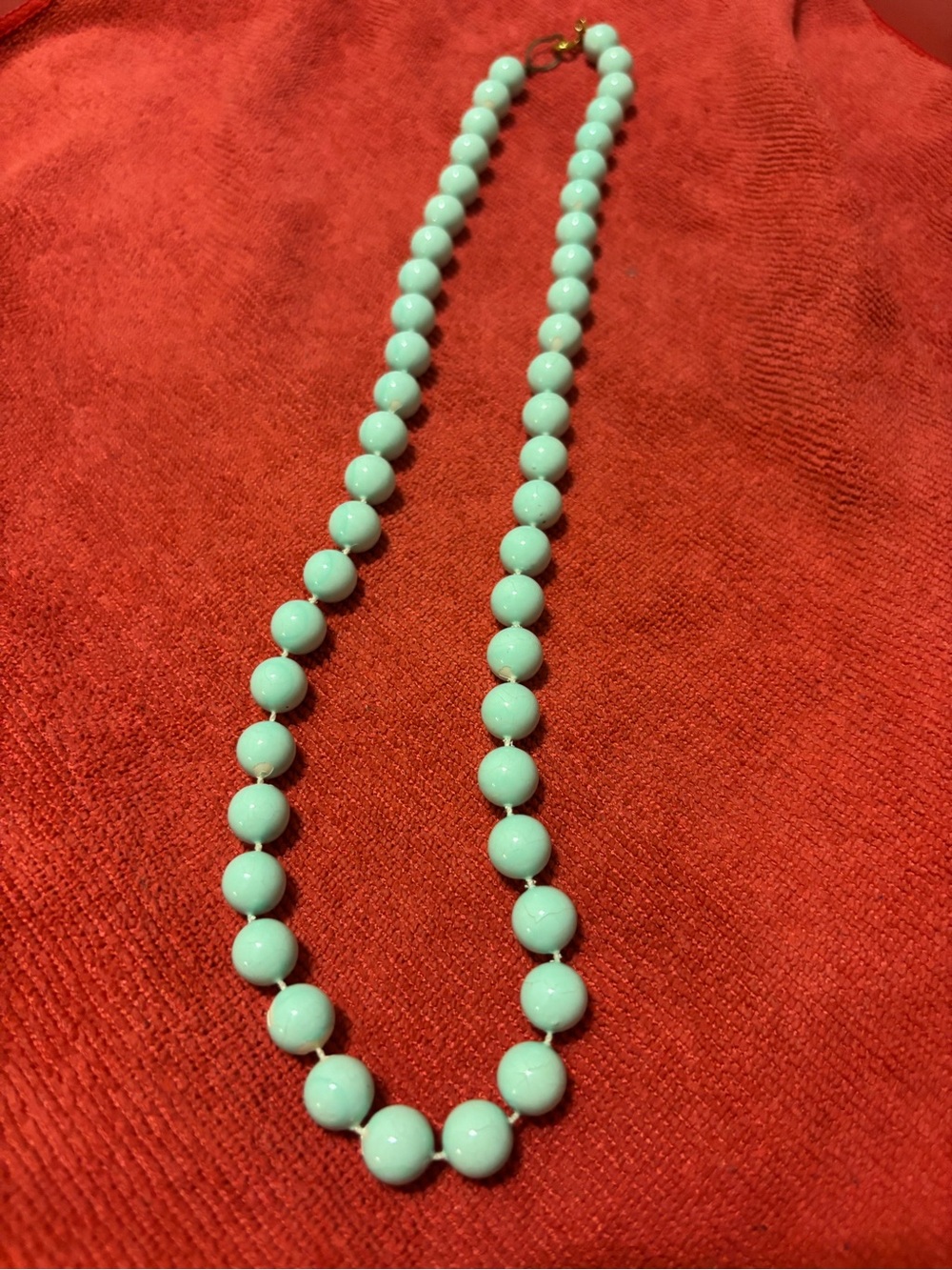 Classic Mint Bead Necklace - Women Jewelry